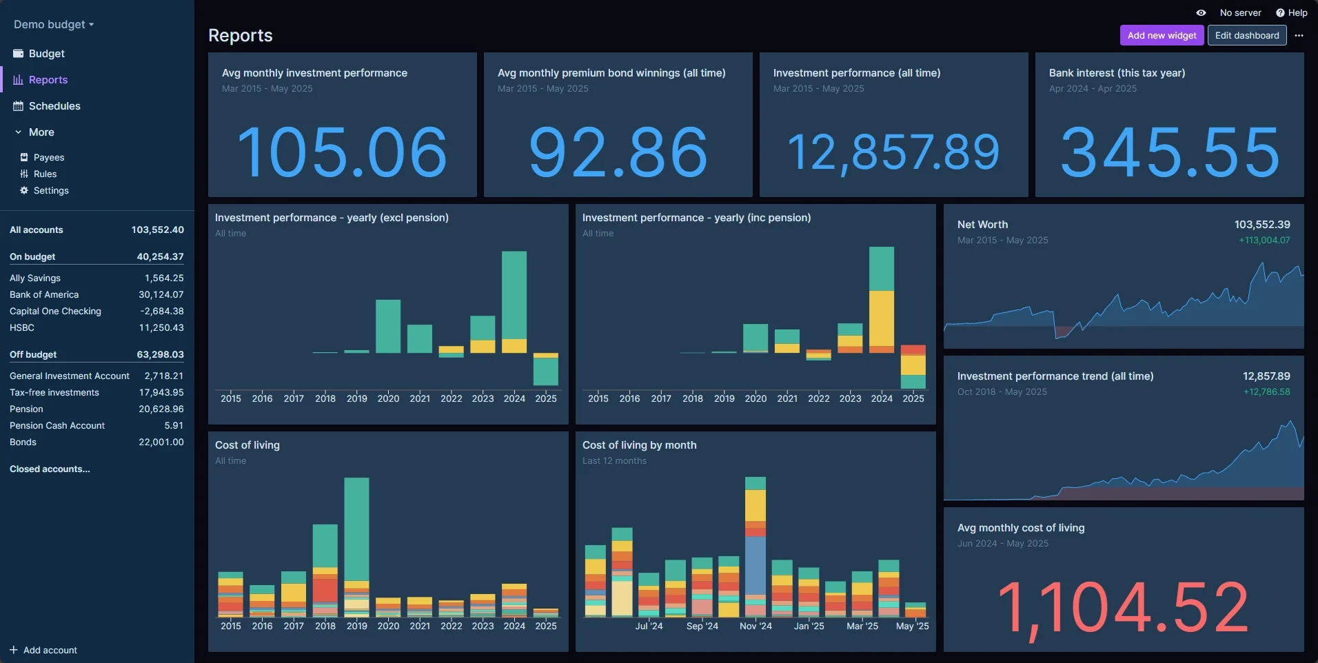 Actual Budget – Screenshot 3