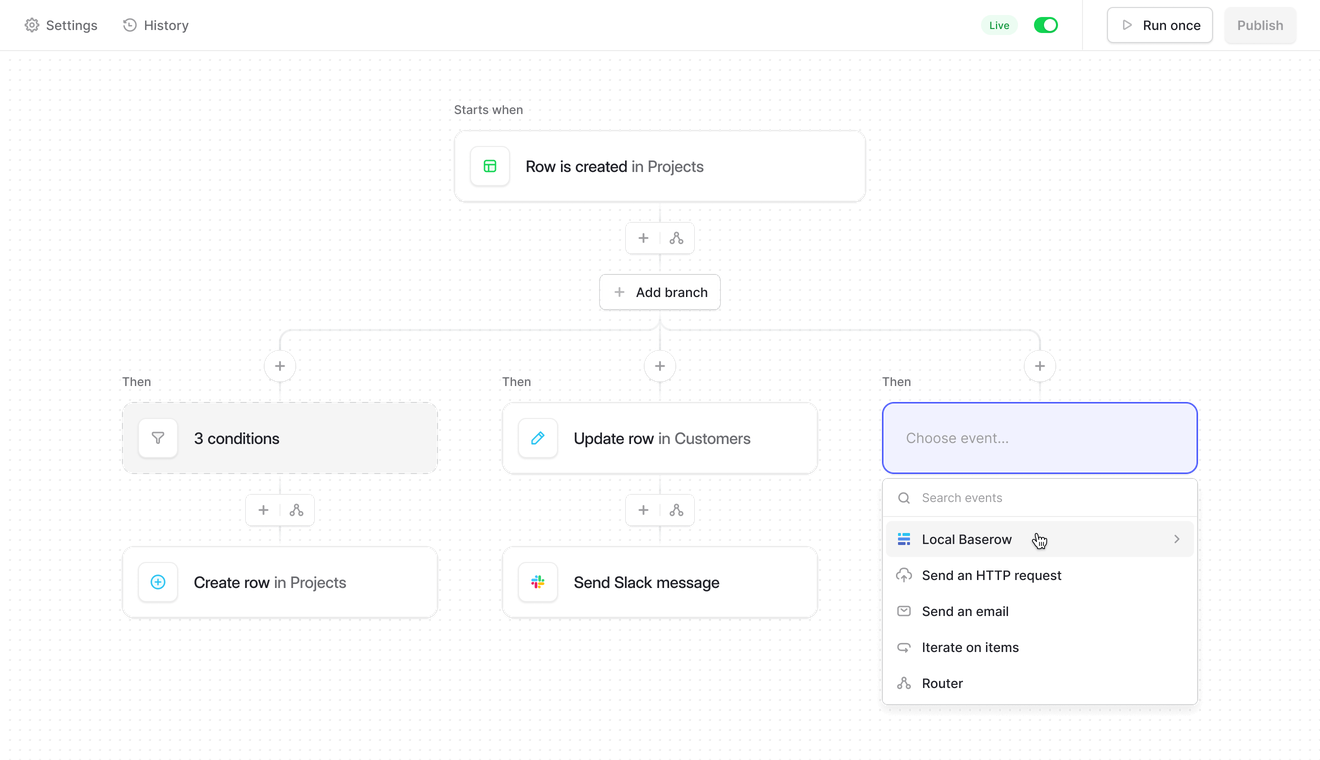 Baserow – Screenshot 4