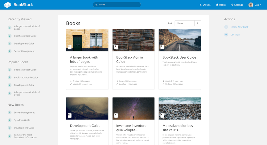 BookStack – Screenshot 4