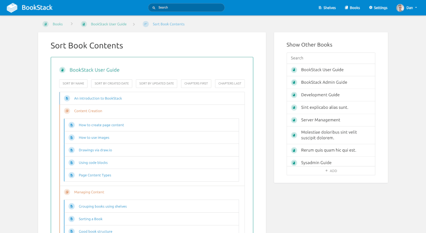 BookStack – Screenshot 6