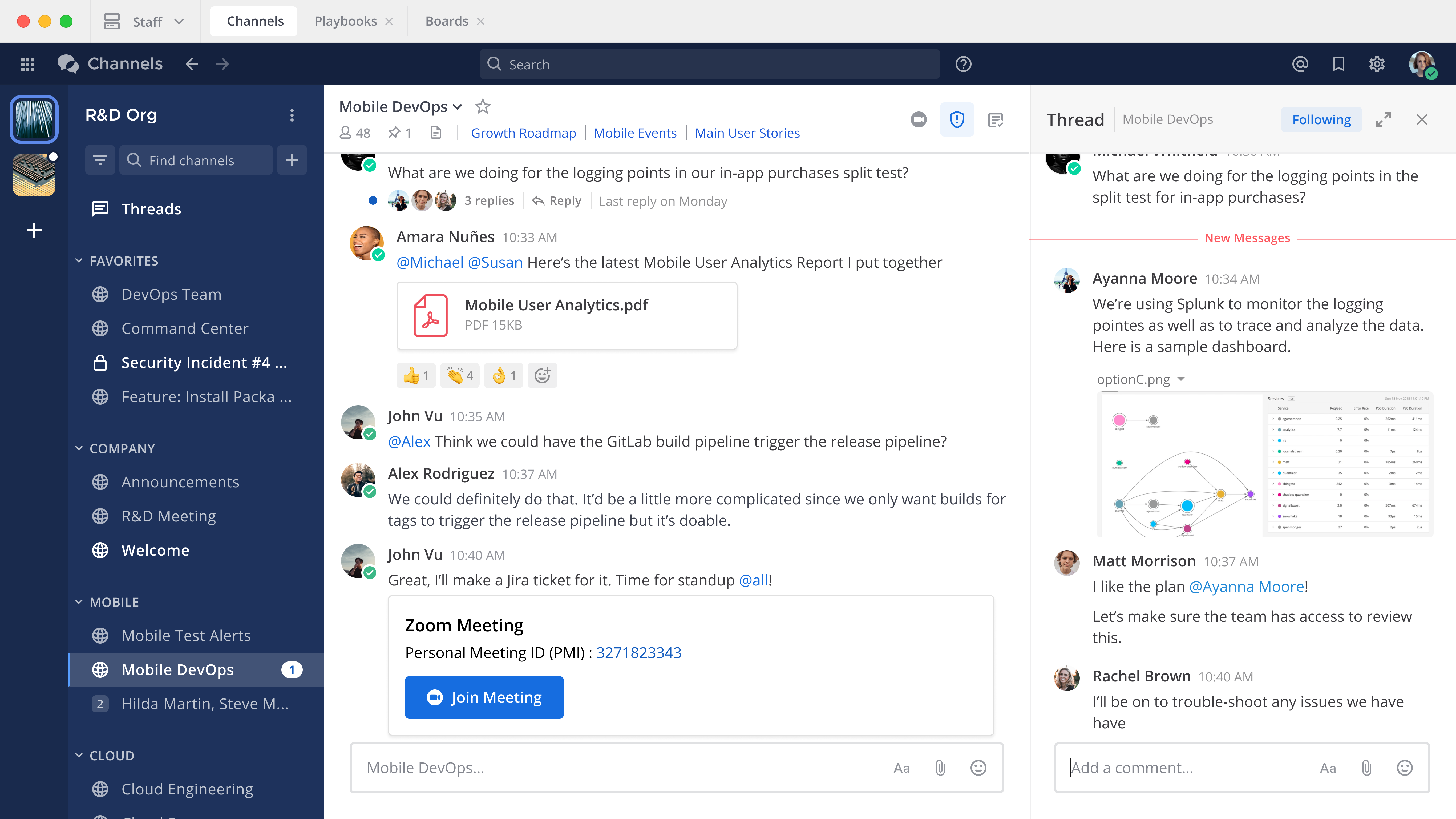 Mattermost – Screenshot 1