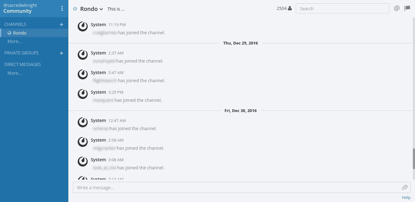 Mattermost – Screenshot 2